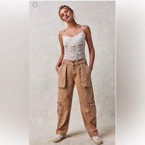 Free People we the free Marx slouchy cargo jeans